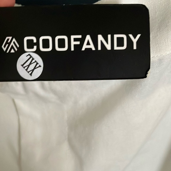 Coofandy: White Shorts-Linen Blend- XXL - Picture 4 of 16